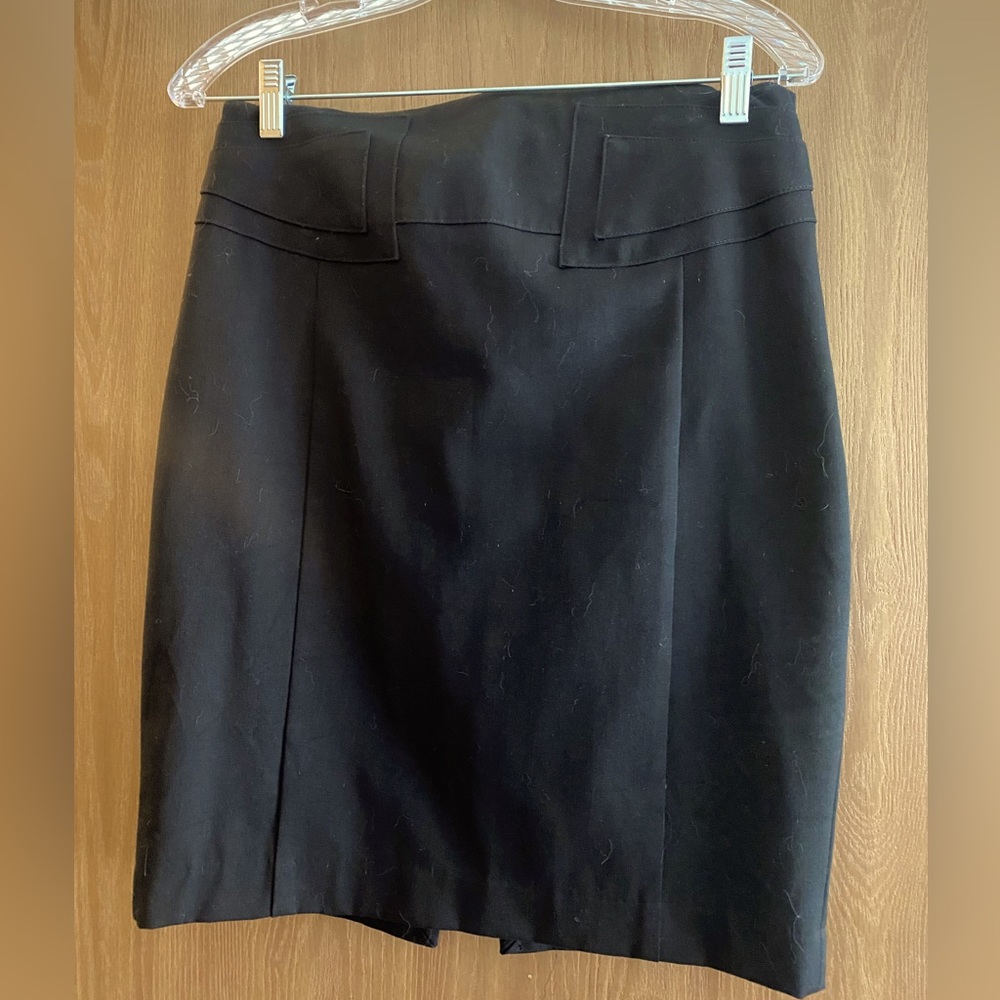 Black high waisted express skirt